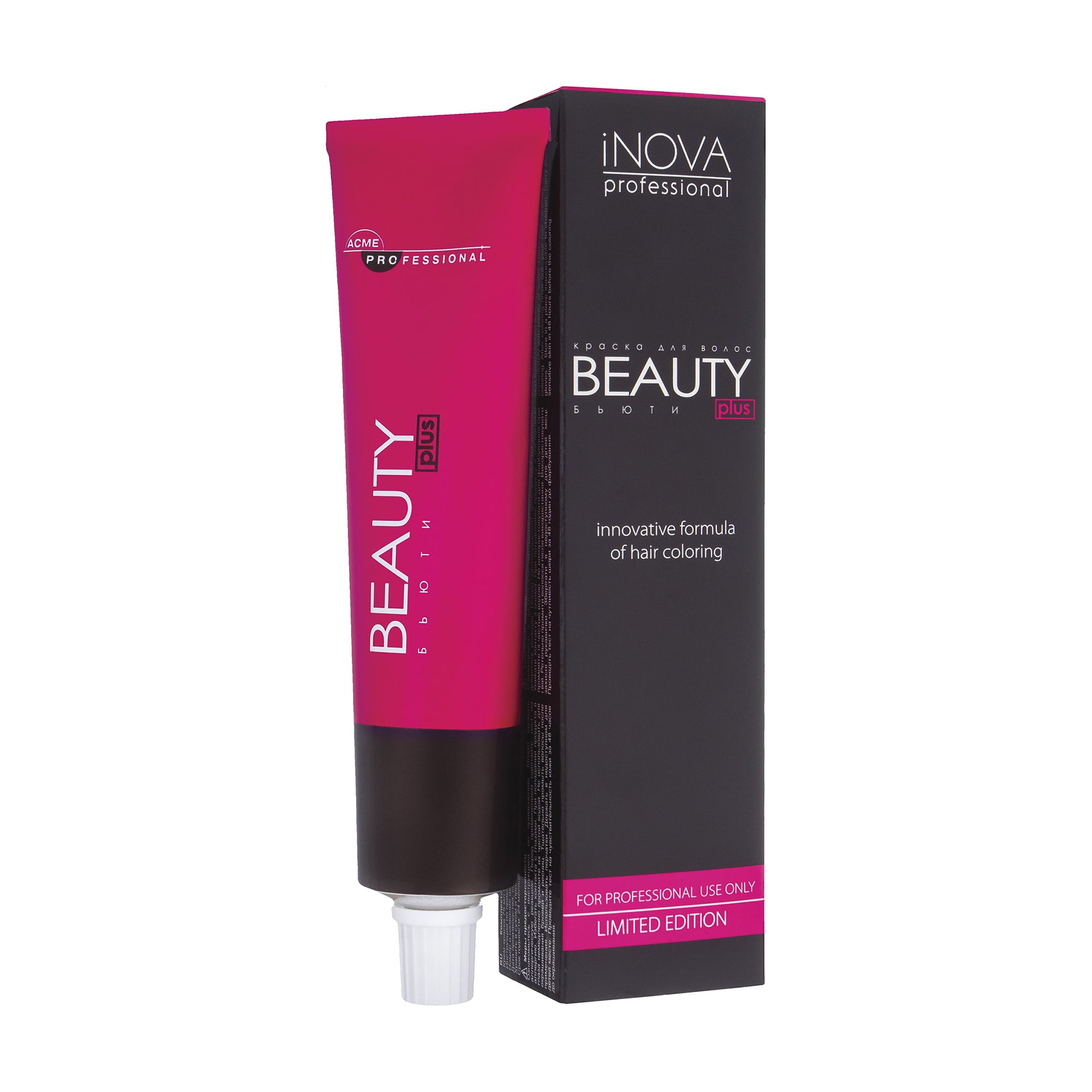 Тонувальна фарба-ламінація для волосся jNOWA Professional Beauty Plus 12/46 Тала вода, 75 мл